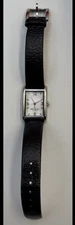 KATE SPADE Mother Of Pearl Silver Tone Watch Rectangular Black Needs Battery