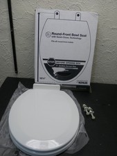 Kohler Round-Front White Toilet Seat Quiet-Close Technology 1191904 16-5/8 Inch