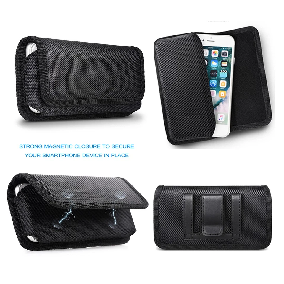 Funda protectora con cinturón para teléfono iPhone 17 16 15 14 13 12 11 Pro EE. UU. Foto 3 de 4