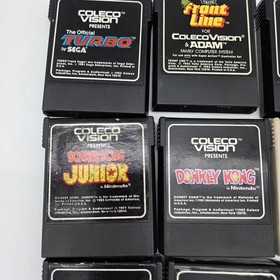 16 Coleco Vision Games + Case