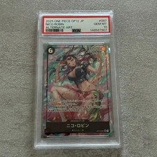 PSA10 Nico Robin SR-P OP12-087 The Bond Between Master And Disciple