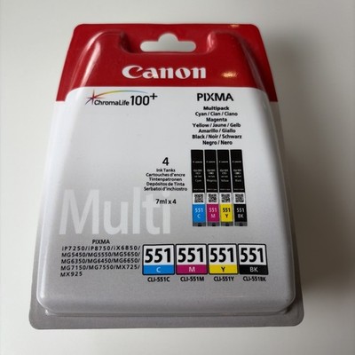 Canon CLI-551 Multipack 4-farbig (6509B009)
