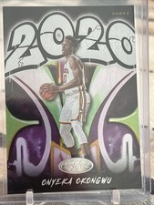 Onyeka Okongwu ROOKIE CARD Graffiti 2020-21 Panini Certified #25 Hawks RC. rookie card picture