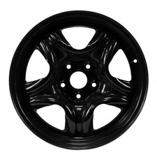 69625 Reconditioned Factory OEM Steel wheel 17 X 6.5 Black Full Painted