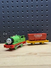 Trackmaster Thomas & Friends "Percy" WORKING Motorized Train Sodor Coal Hopper