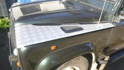 Land Rover Defender Kotflügeldeckblech Links Alu