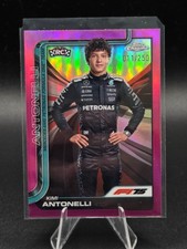 2025 Topps Chrome F1 Kimi Antonelli RC Portrait Pink Refractor 11/250 #8