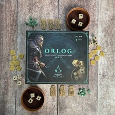 ORLOG Assassin's Creed Valhalla Dice 2 Players Board Game Korean