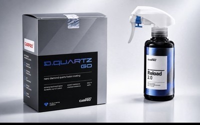 CarPro DQUARTZ GO Nano Diamond Coating 50ml | Paint Coating Kit & RELOAD 100ml