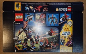 LEGO Nexo Knights Set #70326 Black Knight Complete w/ Box & Manual, Read Desc.