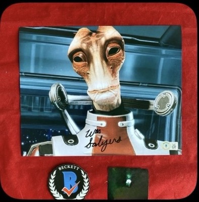 WILLIAM SALYERS AUTOGRAPHED SIGNED 8x10 PHOTO! MASS EFFECT! BECKETT COA!