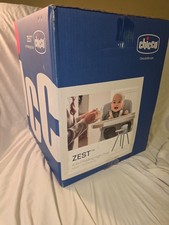 Chicco Folding High Chair Zest 4-in-1 Multi-Use - Grey NEW 