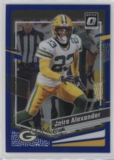 2023 Panini Donruss Optic Blue Prizm /199 Jaire Alexander #67 1e9z