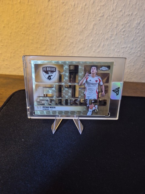 Topps MLS Chrome Petar Musa 1/1 Superfractor Big City Strikers