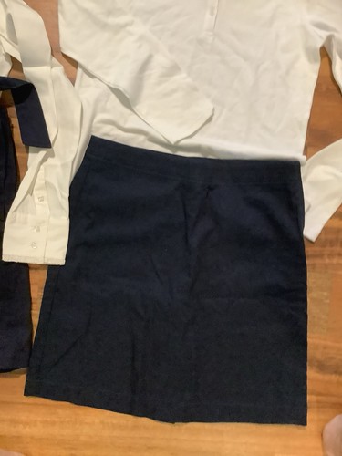NWT - School Uniform Lot Girls Sz 10 ~2 Pants, 2 Skorts, 2 Tops - Picture 10 of 11