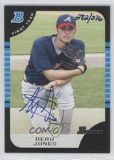 2006 Bowman Originals Buyback 282/576 Beau Jones (2005 Draft) #BDP33 Auto 0c6