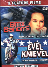 NEW bmx bandits + Evil Knievel nicole kidman george hamilton DVD THE MOVIE #0171