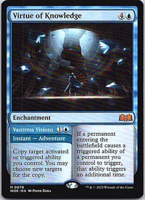 Virtue of Knowledge M Wilds of Eldraine 76 LP