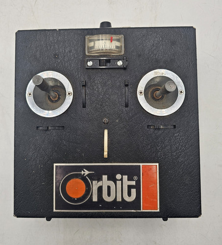 Vintage Orbit Electronics 6-12 Radio Transmitter Controller 72.240MHz Untested