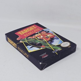 Target Renegade Nintendo NES Box And Insert Only Vintage