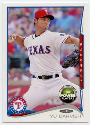 2014 Topps Power Players Yu Darvish #PP-59 NM/MT