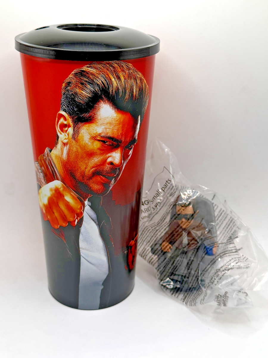 Mortal Kombat II 2 Movie 2026 Johnny Cage Topper Drink Cup Regal