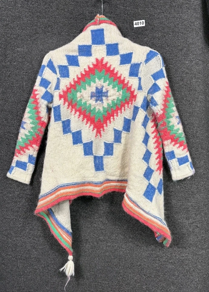 Suéter Cárdigan Lauren Ralph Lauren Southwestern Para Mujer Talla S Intarsia Geométrica Foto 2 de 4