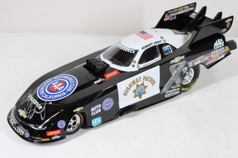 Robert Hight 2017 autografiado Cal Highway Patrol AAA coche divertido/745 hecho ¡extraro!! Foto 3 de 4