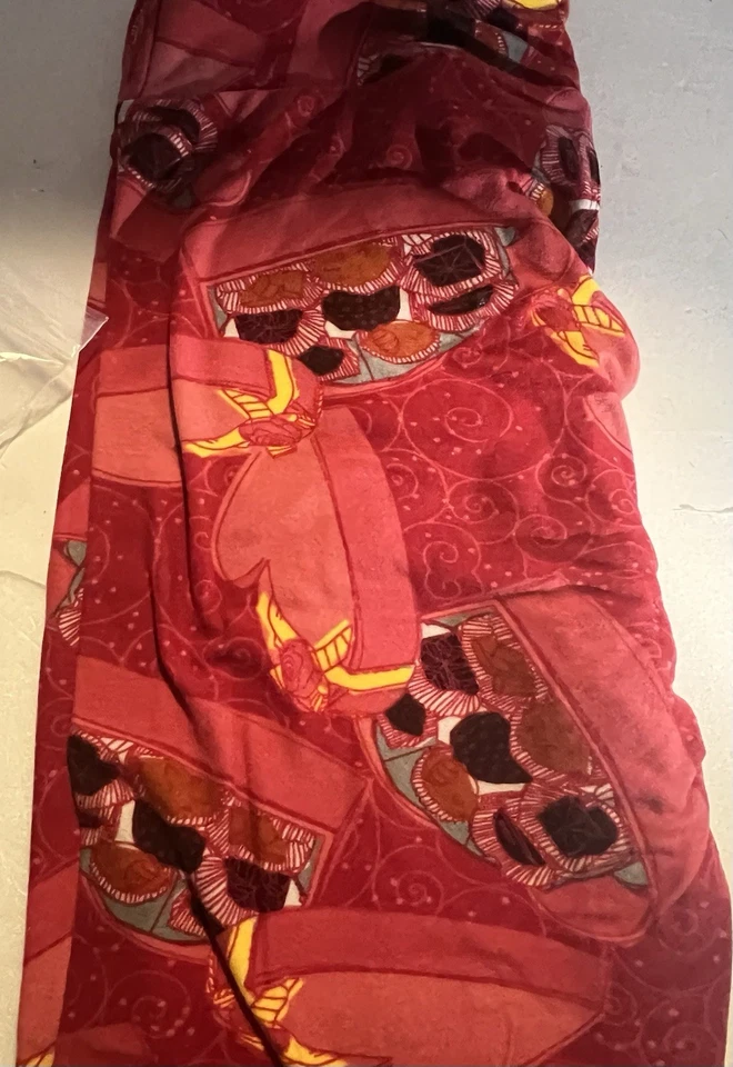 NUEVO LuLaRoe OS Leggings ROJO Corazón San Valentín Chocolates Abstracto Colorido Elastizado Foto 4 de 4