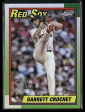 2025 Topps Chrome Update GARRETT CROCHET #90CU-11 Red Sox
