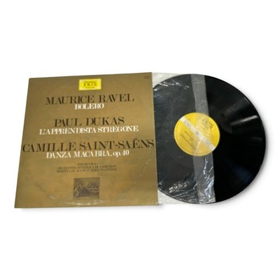 Ravel - Bolero / Dukas - Der Zauberlehrling / Saint-Saens VINYL 33 Runden 12''