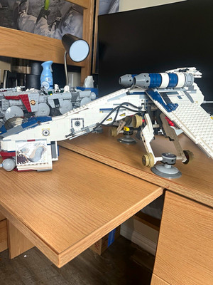 Star Wars Republic Dropship 100% complete Without Box