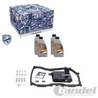 Vaico ÖLWECHSEL-SET + 4L ÖL Passend FüR 6 GANG-AUTOMATIK AQ160 Skoda Octavia YET