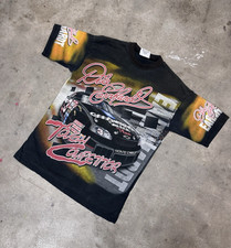 90's Dale Earnhardt AOP USA NASCAR Tough Competitor Rare Smoked Out/Faded L