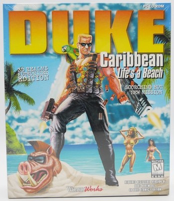 Duke Caribbean Life's a Beach Duke Nukem PC Big Box eingeschweißt NEU SEALED