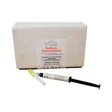 Vista Dental 502350 6% Sodium Hypochlorite Syringes 3cc 27 Gauge 10/Pk