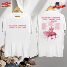 Meghan Trainor The Get In Girl Tour 2026 T-shirt, Concert Merch Gift For Fan