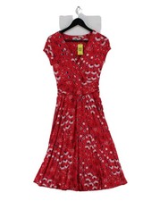 Boden Wrap Maxi Dress UK6 in Red