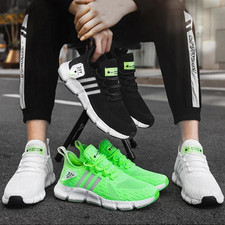 New Mens Womens Trainers Casual Sports Running Athletic Shoes Sneakers UK Size