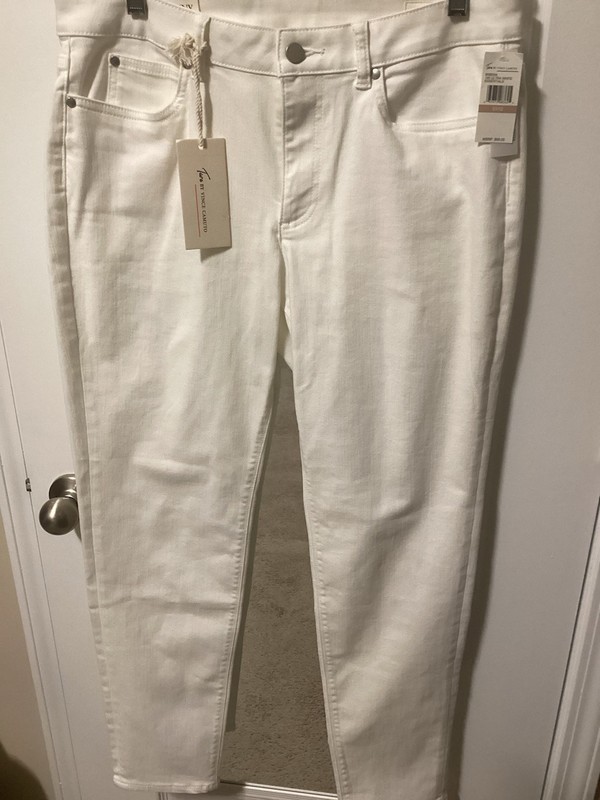 New NWT White Jeans Size 31/12