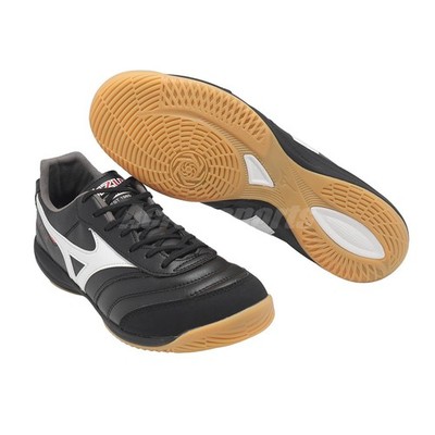 Mizuno Morelia Sala Pro In Black White Gum Men Indoor Soccer Shoes