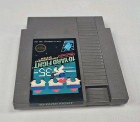 10-Yard Fight NES Nintendo Entertainment System 1985 CARTRIDGE w/SLEEVE TESTED
