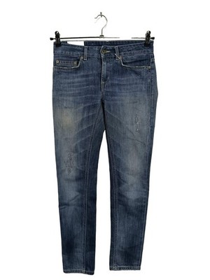 DONDUP Boyfriendjeans Damen Jeans Gr. DE 38 blau Casual-Look