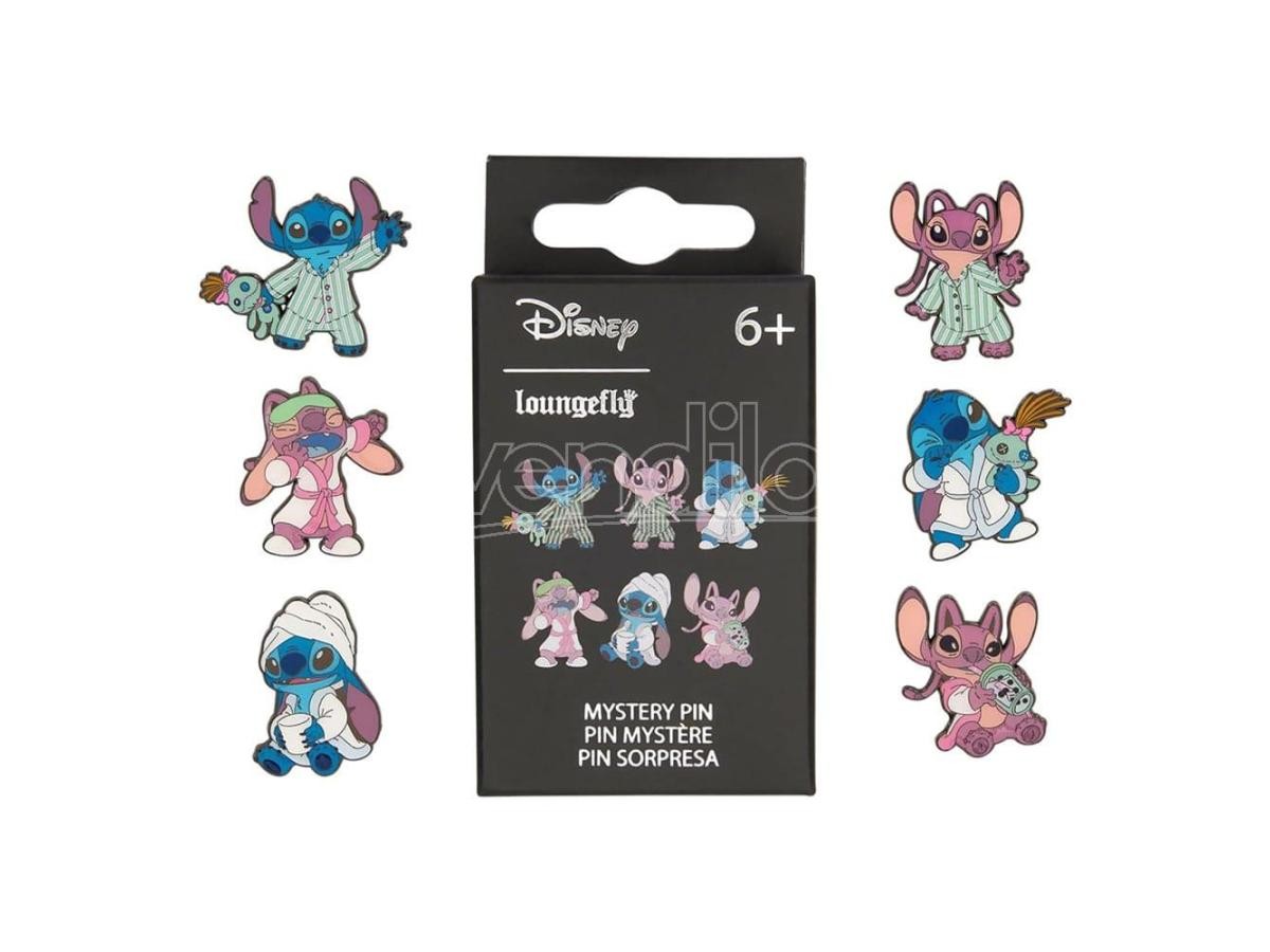 Disney By Loungefly Enamel Pins Blind Box Stitch E Angel  Funko