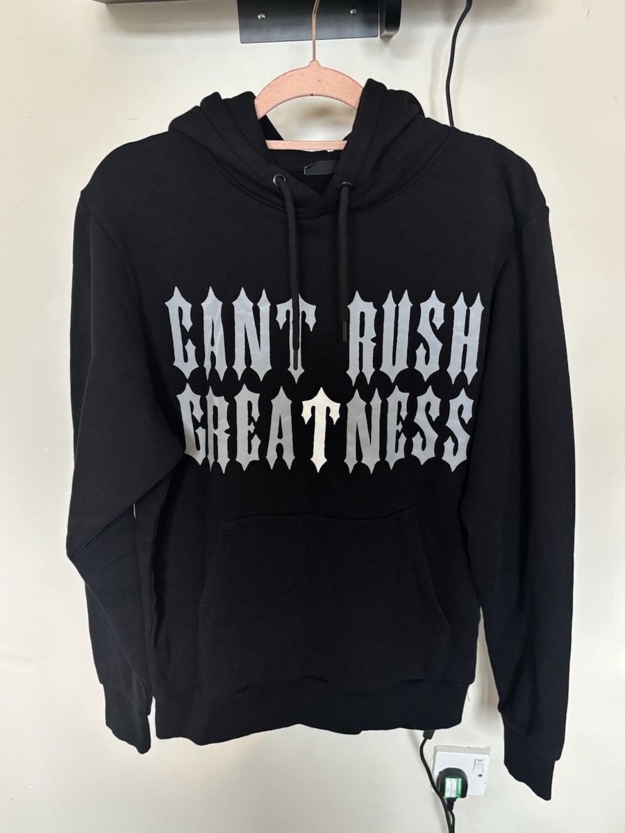 Trapstar Central Cee Collab Can't Rush Greatness Hoodie Brand New