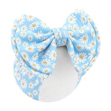 ONENINEDREAM Daisy Baby Bow for Girls Blue Headbands for Baby Girl Hair Bow A...