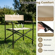 Oversized Portable Directors Chair for Adults Lightweight