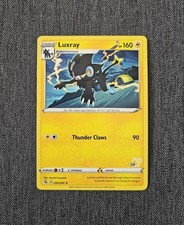 Luxray - 093/264 Rare No. 28 Pikachu Stamped Battle Academy Pokemon Card NM