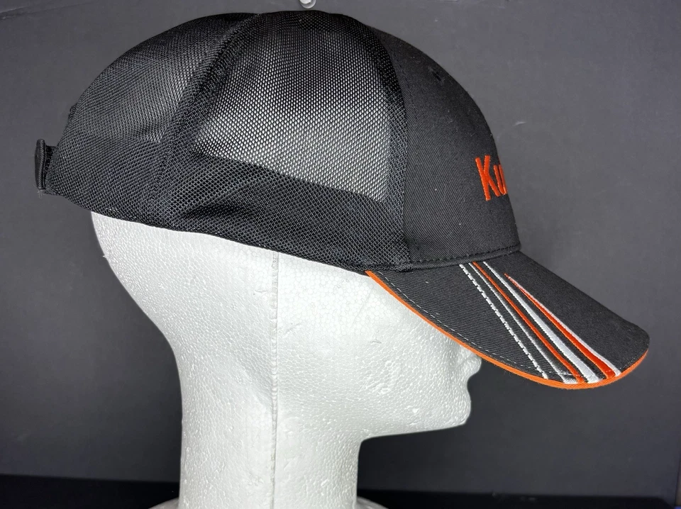 Kubota Hat Cap Men's Tractor Farming Construction Black Strap Back - Image 2 of 4