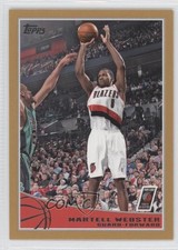 2009-10 Topps Gold 21/2009 Martell Webster #259 hx4